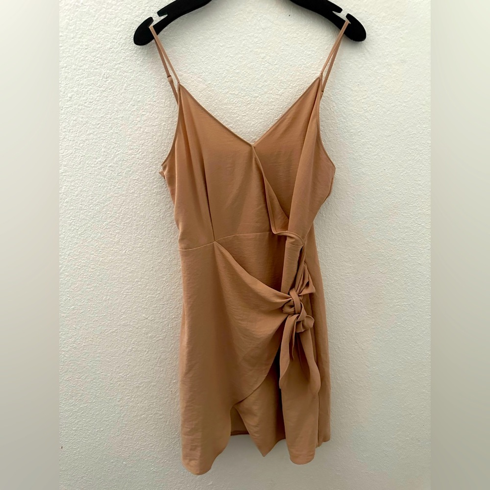 Tan dress
